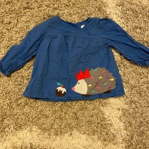 Baby Boden shirt. Size 6-12 month